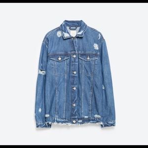 Zara The Rebel Oversized Jacket